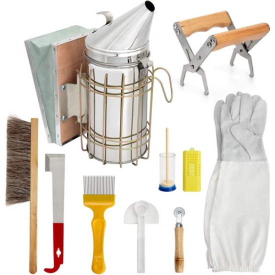 Apis Mellifera Beekeeping Tools Complete Set – 10+ Essential Tools