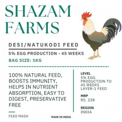 Desi Poultry Layer 1 Feed (5% Egg Production – 45 Weeks)